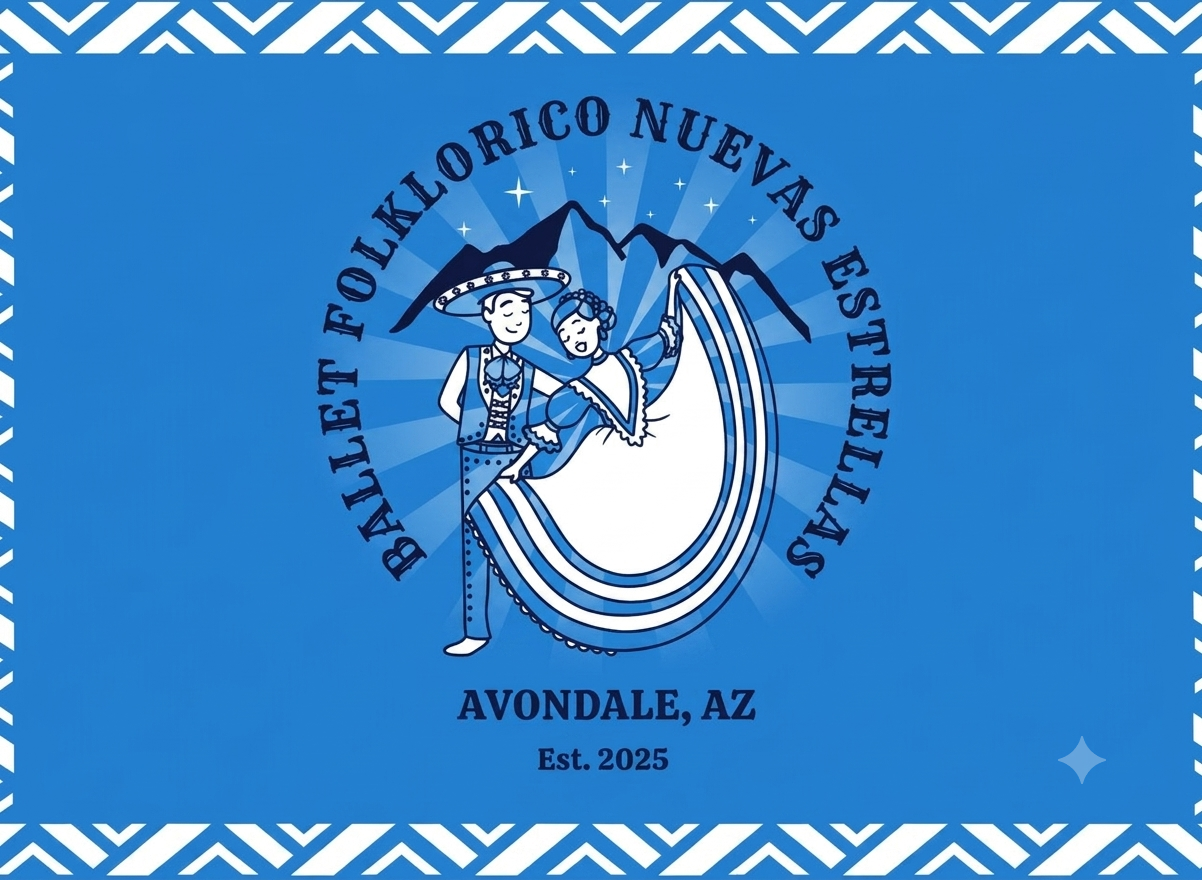 Ballet Folklórico Nuevas Estrellas Logo